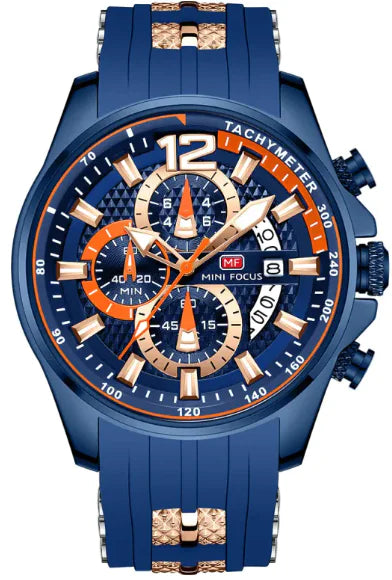 Luminous Large Dial Waterproof Watch