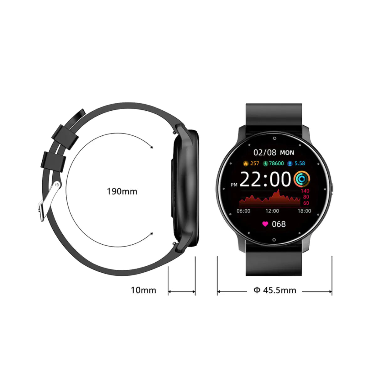 Duo Fitness & Wellness Watch