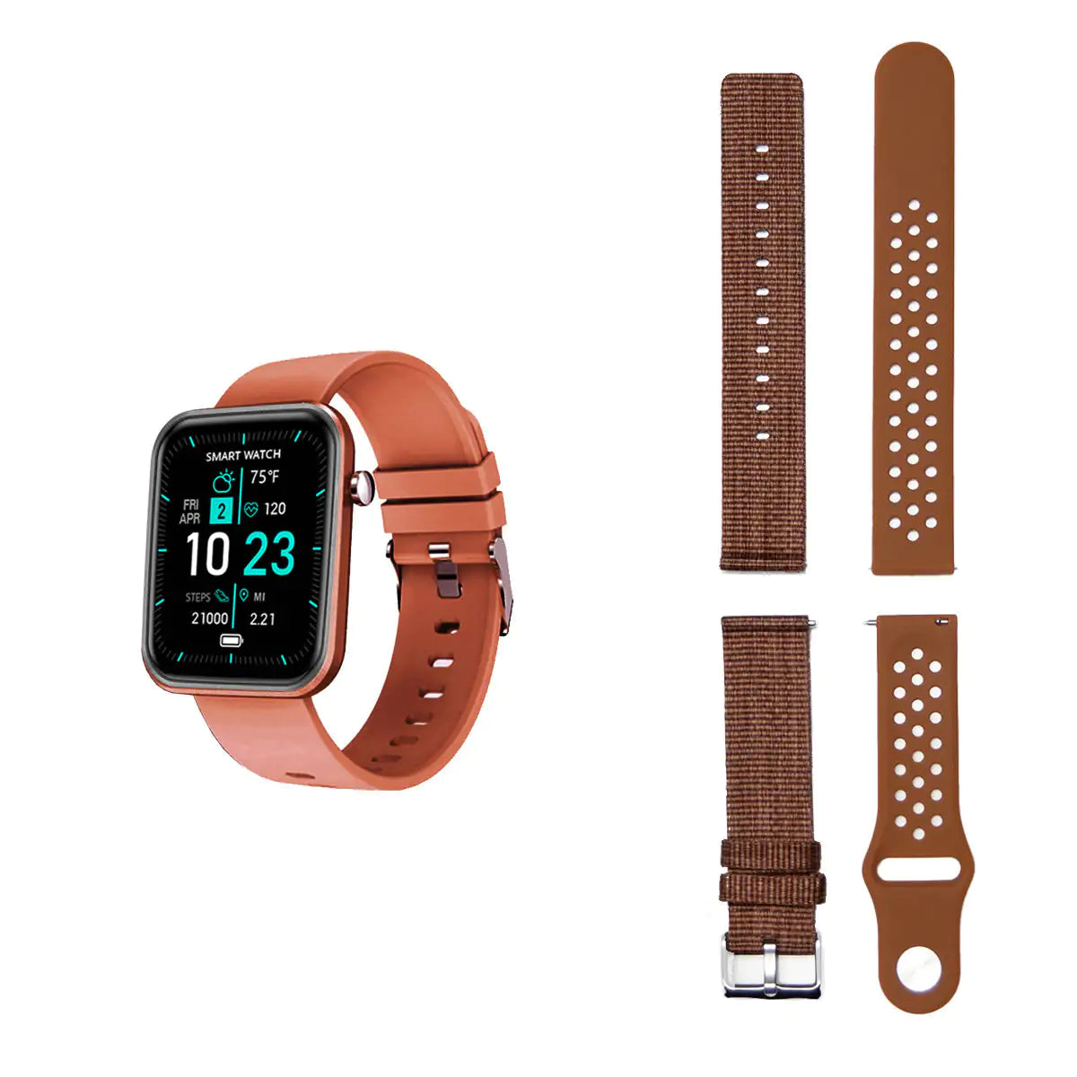 TrioBands Smartwatch: Wellness & Activity Hub