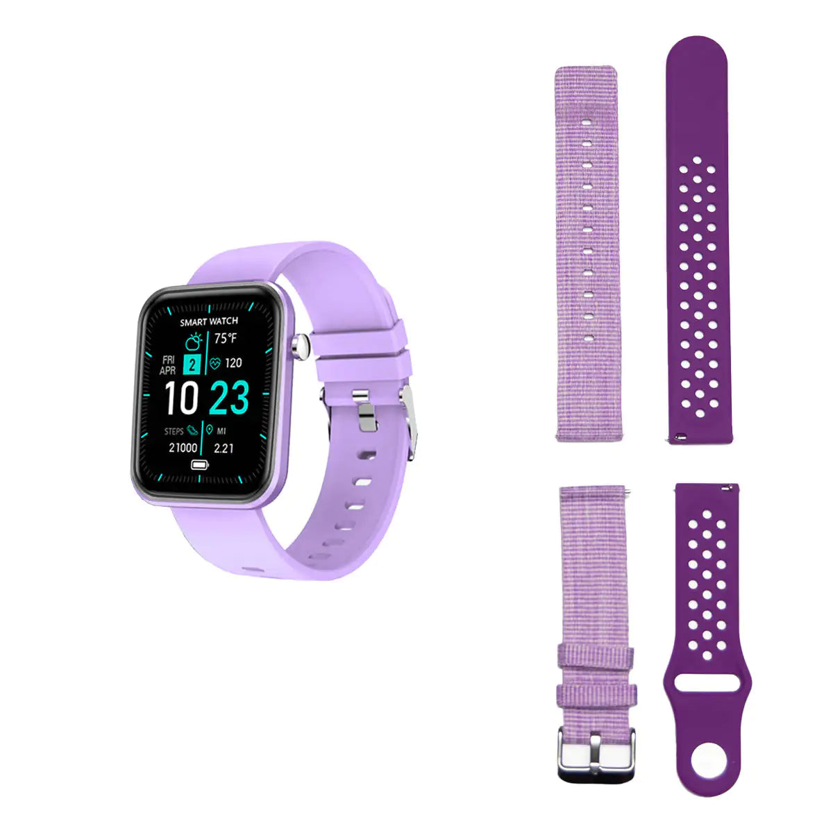 TrioBands Smartwatch: Wellness & Activity Hub