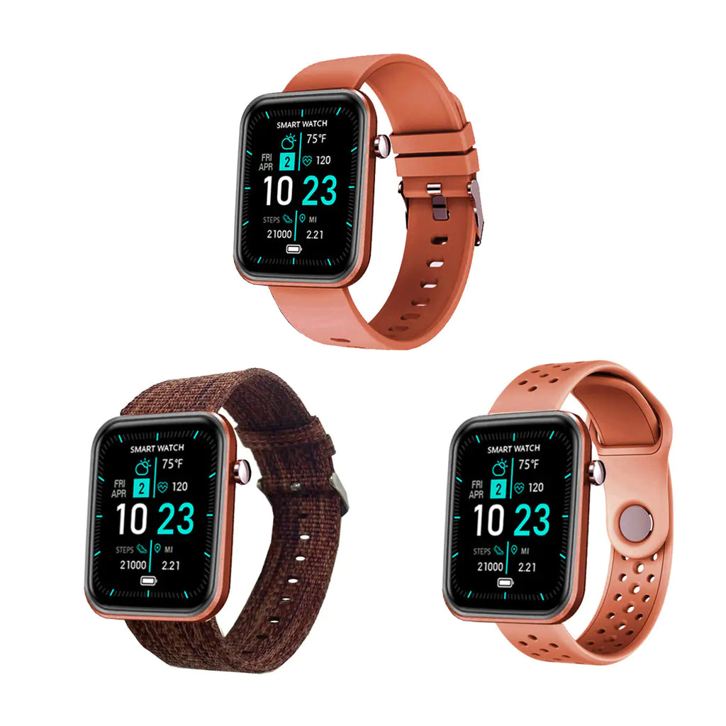 TrioBands Smartwatch: Wellness & Activity Hub